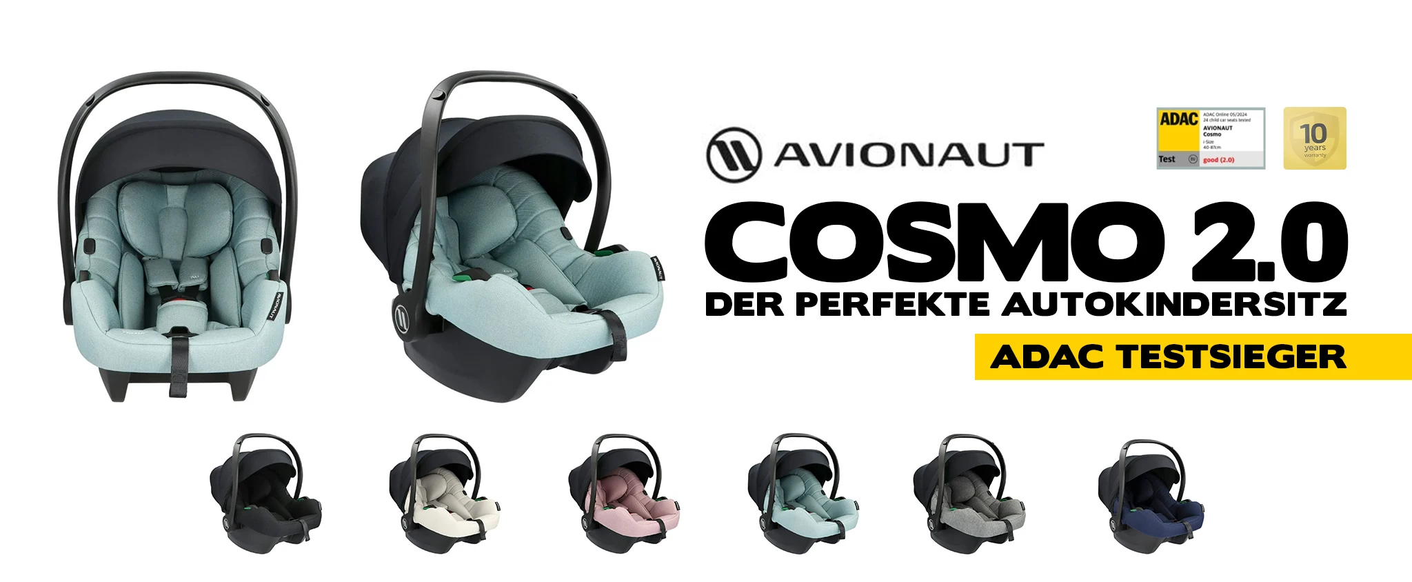 Avionaut ADAC Testsieger 2024 – Autokindersitz der extra leicht ist