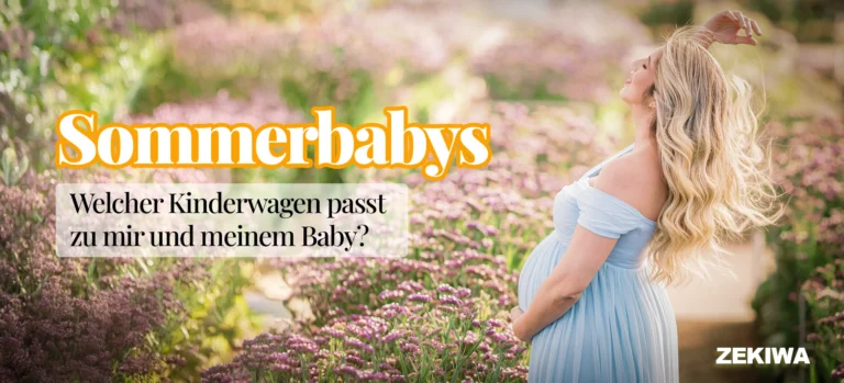 Sommerbabys – Welcher Kinderwagen passt zu mir und meinem Baby?