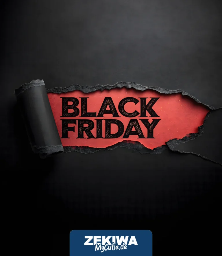 Black Week bei ZEKIWA & MyCutie.de: Spare bis zu 72 % – Nur bis Sonnabend!